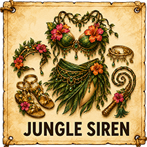 Jungle Siren costume idea