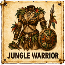 Jungle Warrior costume idea