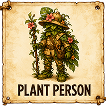 Plant Person costume idea