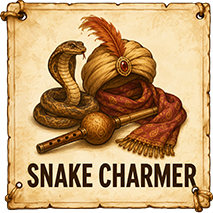 Snake Charmer costume idea