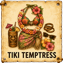 Tiki Temptress costume idea