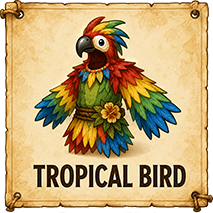 Tropical Bird costume idea